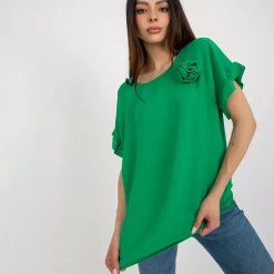 JEANS Lyhythihaiset Paidat Ja Topit>Adela Clover paita vihreä