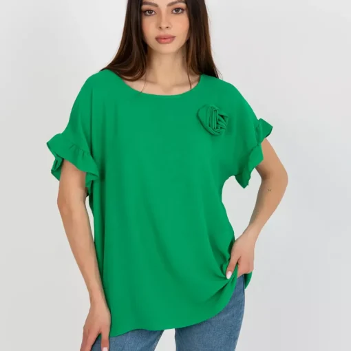 JEANS Lyhythihaiset Paidat Ja Topit>Adela Clover paita vihreä