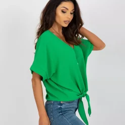 JEANS Lyhythihaiset Paidat Ja Topit></noscript>Adela Floe paita korulla vihreä
