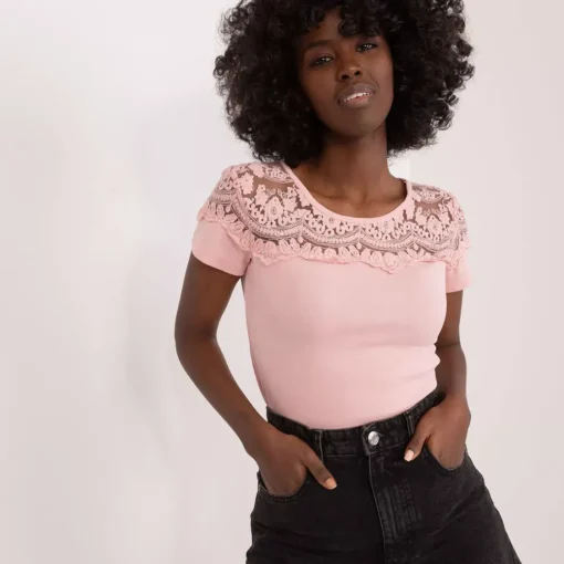 JEANS Lyhythihaiset Paidat Ja Topit>Ambitionfly Louren paita roosa