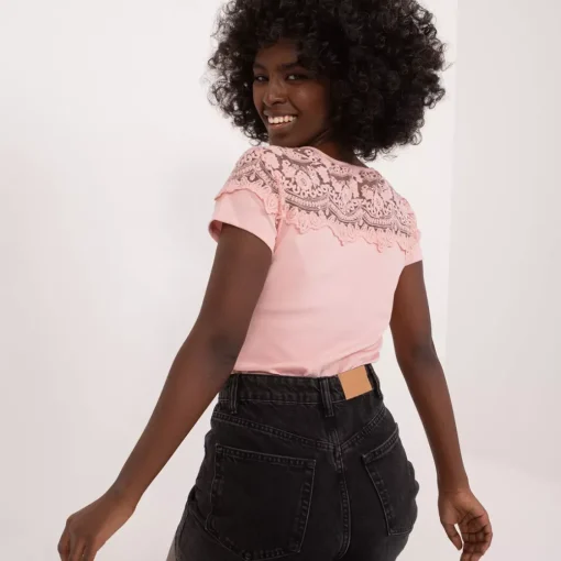 JEANS Lyhythihaiset Paidat Ja Topit>Ambitionfly Louren paita roosa