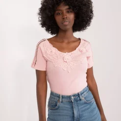 JEANS Lyhythihaiset Paidat Ja Topit></noscript>Ambitionfly Seela t-paita roosa