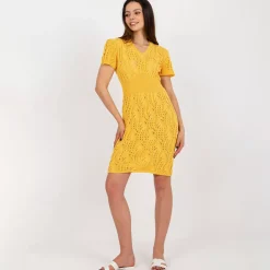 JEANS Neuleet | Minimekot></noscript>Badu Becca neulemekko mustard