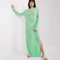JEANS Neuleet | Maksimekot>Badu Cascade neulemekko minttu