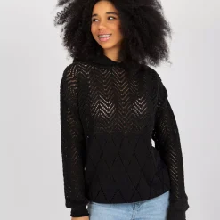 JEANS Neuleet | Hupparit>Badu Edda neulehuppari musta