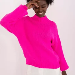 JEANS Neuleet>Badu Elea neulepaita neonpinkki