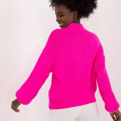 JEANS Neuleet>Badu Elea neulepaita neonpinkki