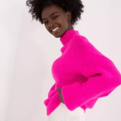 JEANS Neuleet></noscript>Badu Elea neulepaita neonpinkki