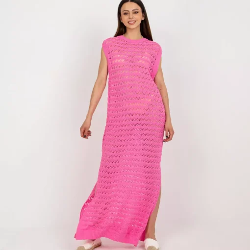 JEANS Maksimekot | Plus!>Badu Flick neulemekko pinkki