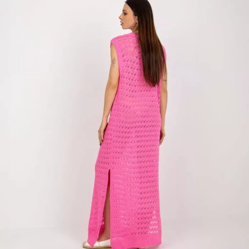 JEANS Maksimekot | Plus!>Badu Flick neulemekko pinkki