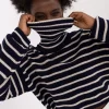 JEANS Neuleet>Badu Laurel Crop neulepaita tummansininen