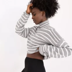 JEANS Neuleet></noscript>Badu Laurel Crop neulepaita v.harmaa
