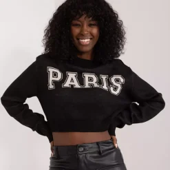 JEANS Pitkähihaiset Paidat | Neuleet>Badu Melodie neulepaita musta