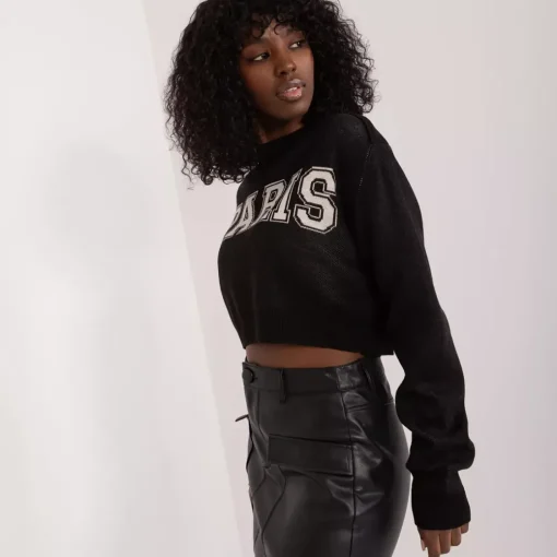 JEANS Pitkähihaiset Paidat | Neuleet>Badu Melodie neulepaita musta