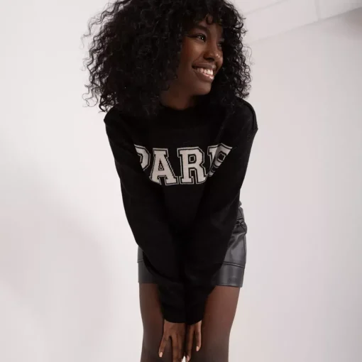 JEANS Pitkähihaiset Paidat | Neuleet>Badu Melodie neulepaita musta