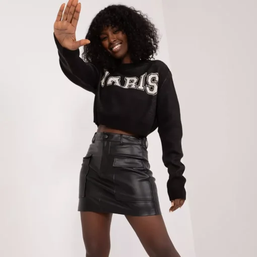 JEANS Pitkähihaiset Paidat | Neuleet>Badu Melodie neulepaita musta