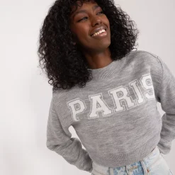 JEANS Pitkähihaiset Paidat | Neuleet>Badu Melodie neulepaita v.harmaa
