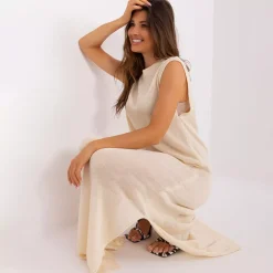 JEANS Maksimekot | Plus!>Badu Nairobi neulemekko vaalea beige