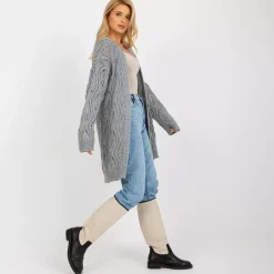 JEANS Neuleet></noscript>Badu Sonja neuletakki harmaa