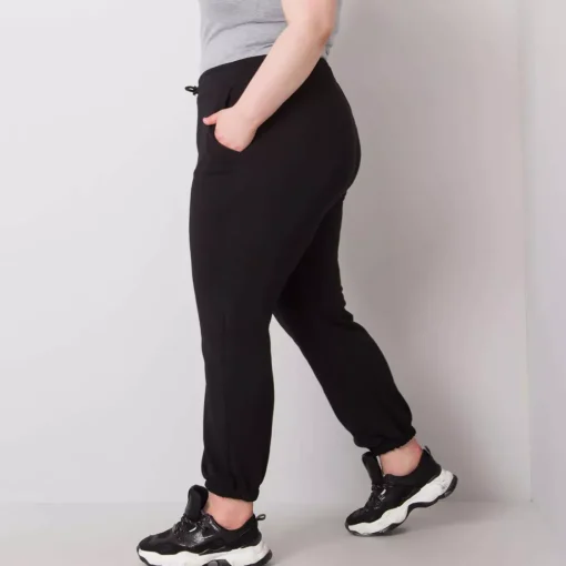 JEANS Housut | Plus!>Basic Ainhoa collegehousut musta