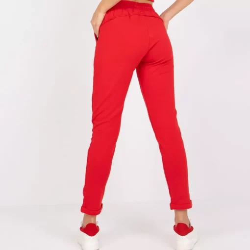 JEANS Housut>Basic Appro housut punainen