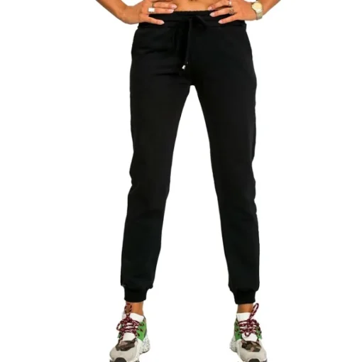 JEANS Housut>Basic Faster housut musta
