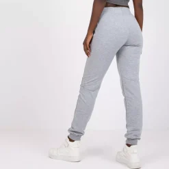 JEANS Housut></noscript>Basic Faster trikoohousut vaaleanharmaa