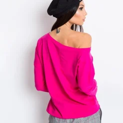 JEANS Pitkähihaiset Paidat>Basic Fiona paita fuksia