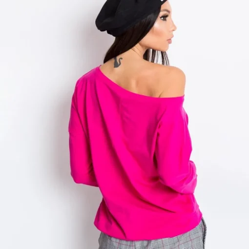 JEANS Pitkähihaiset Paidat>Basic Fiona paita fuksia