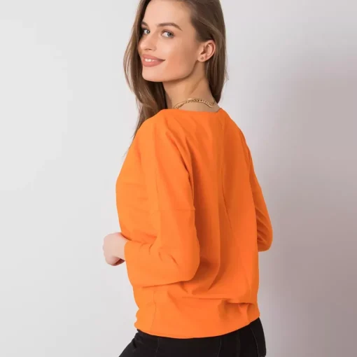 JEANS Pitkähihaiset Paidat>Basic Fiona paita oranssi
