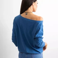 JEANS Pitkähihaiset Paidat>Basic Fiona paita sininen