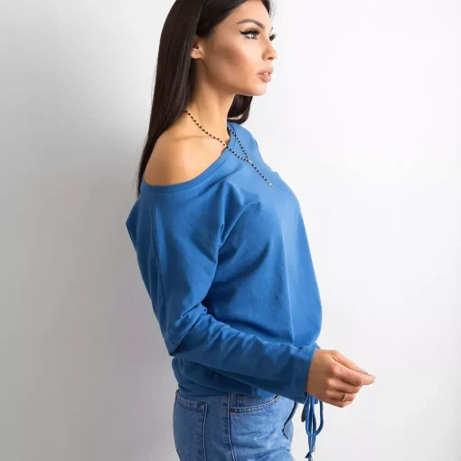 JEANS Pitkähihaiset Paidat>Basic Fiona paita sininen