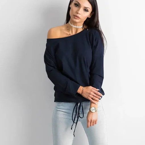 JEANS Pitkähihaiset Paidat>Basic Fiona paita tummansininen