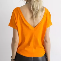 JEANS Lyhythihaiset Paidat Ja Topit>Basic Fire t-paita oranssi