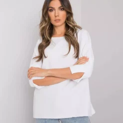 JEANS Pitkähihaiset Paidat>Basic Hassina trikoopaita valkoinen