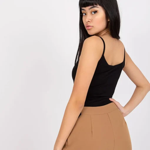 JEANS Lyhythihaiset Paidat Ja Topit>Basic Indiana toppi musta