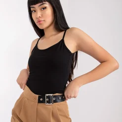 JEANS Lyhythihaiset Paidat Ja Topit></noscript>Basic Indiana toppi musta