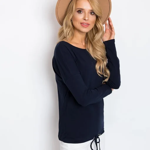 JEANS Pitkähihaiset Paidat>Basic Karla paita tummansininen