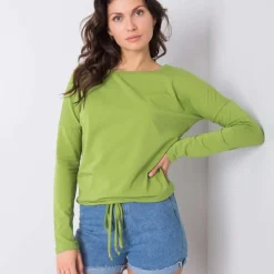 JEANS Pitkähihaiset Paidat>Basic Karla paita vaaleanvihreä