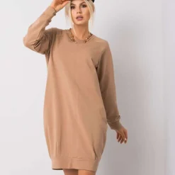 JEANS Pitkähihaiset Paidat | Minimekot>Basic Kristina pitkä trikoopaita kameli