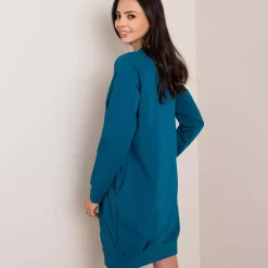 JEANS Pitkähihaiset Paidat | Minimekot>Basic Kristina pitkä trikoopaita petrooli