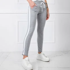 JEANS Housut>Basic Laney housut vaaleanharmaa