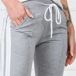 JEANS Housut>Basic Laney housut vaaleanharmaa