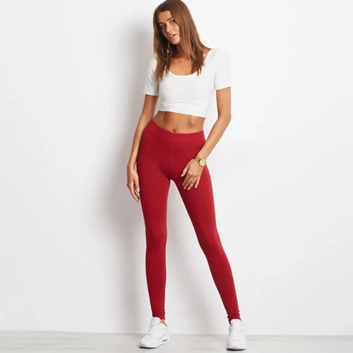 JEANS Leggingsit>Basic leggingsit burgundy