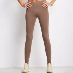 JEANS Leggingsit></noscript>Basic leggingsit ruskea