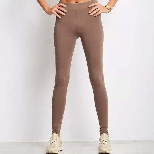 JEANS Leggingsit>Basic leggingsit ruskea