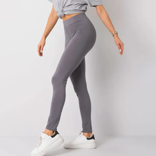 JEANS Leggingsit>Basic leggingsit t.harmaa