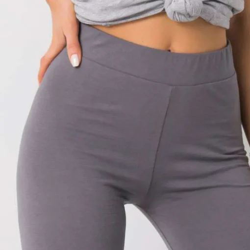 JEANS Leggingsit>Basic leggingsit t.harmaa