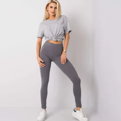 JEANS Leggingsit></noscript>Basic leggingsit t.harmaa