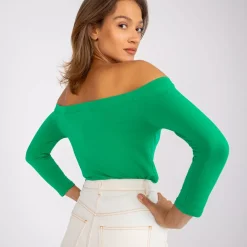 JEANS Pitkähihaiset Paidat>Basic Live Off Shoulder paita vihreä